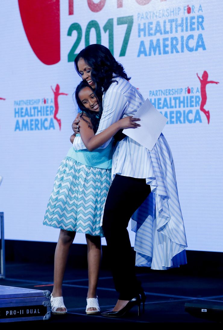 5th grader and Michelle Obama