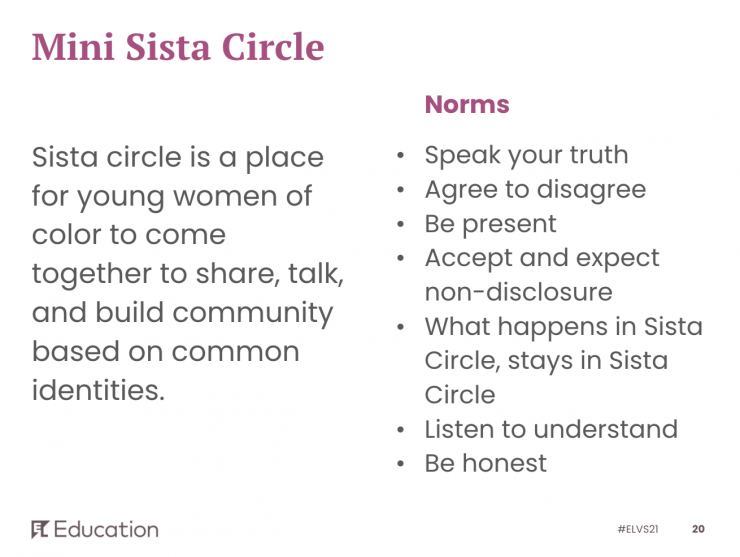 Sista Circle description
