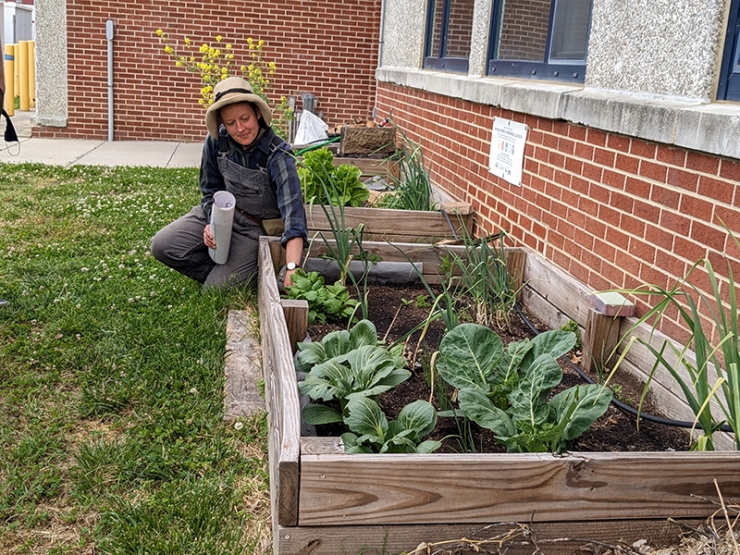 Getting into green spaces with our Garden Coordinator
